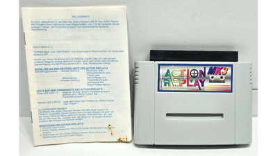 SNES - Datel Action Replay MK3 Adapter