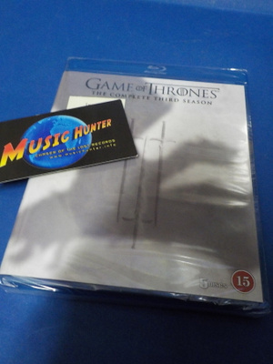 GAME OF THRONES 3.TUOTANTOKAUSI UUSI BLU-RAY BOKSI (w)