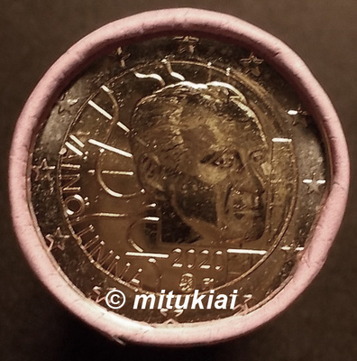 Suomi 2 € 2020 juhlaraha Väinö Linna, UNC