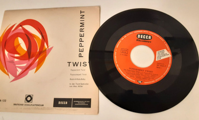 Single Peppermint twist  1962