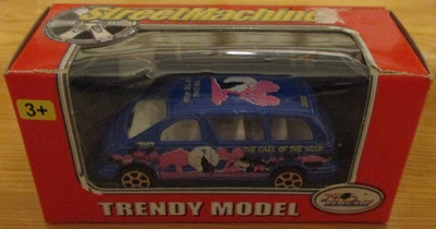 Toyota Previa 1800 Wagon 5D Blue 2002 Trendy Model 1:64