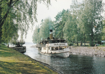 LAIVAKORTTI - S/S TARJANNE KAUTTUAN AVOKANAVALLA - 1