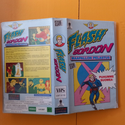 Flash Gordon [VHS] Maapallon pelastus