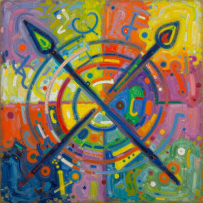 Uusi abstrakti alumiinitaulu 20 cm x 20 cm