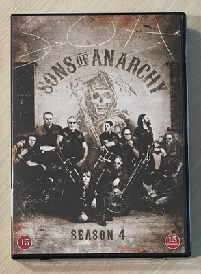 Sons of Anarchy: Kausi 4 (4DVD) uusi ja muoveissa