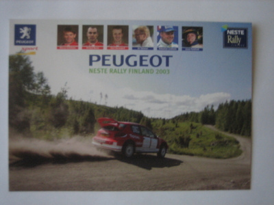 Peugeot rallikortti 11: Peugeot 206 WRC / Neste Ralli 2003