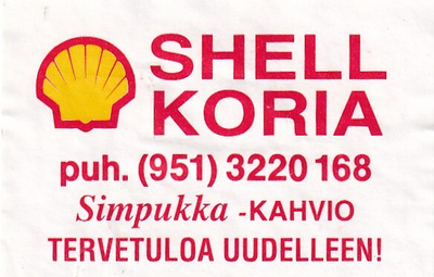 Koria ,  SHELL , Simpukka   s19