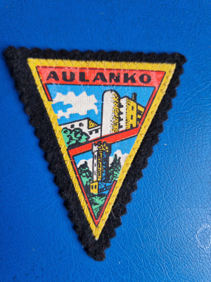 Aulanko vintage kangasmerkki
