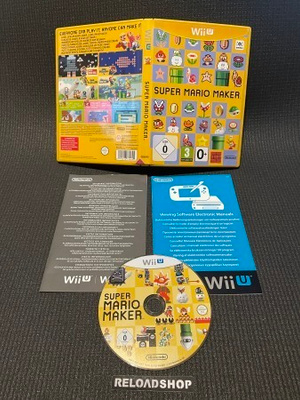 Super Mario Maker Wii U - Original Box