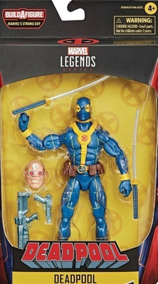 Marvel Legends BLUE DEADPOOL  - HEAD HUNTER STORE.
