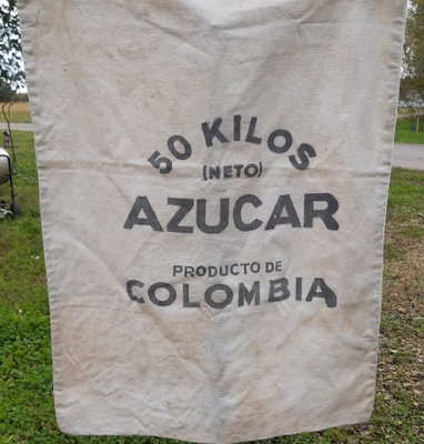 Sokeri-säkki, Azucar 50 kilos, Colombia.