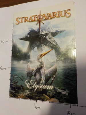 STRATOVARIUS ELYSIUM PROMO KORTTI