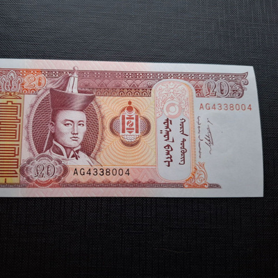 Mongolia 20 Tugrik 2011