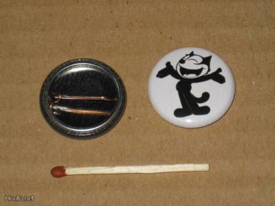 Felix the Cat rintanappi 1" (n1)