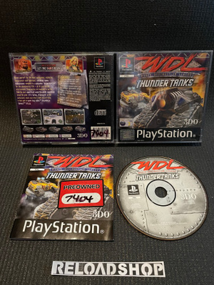 World Destruction League Thunder Tanks PS1 - CIB