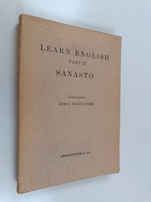 Learn English Part 2 : Sanasto