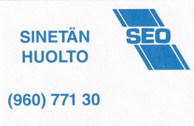 Sinetän Huolto  SEO    3/8