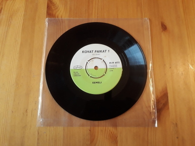 Eemeli - Kovat Paikat  1 ja 2 7" orig 1967 Parodia