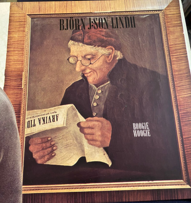 Björn J:Son Lindh: Boogie Woogie (1974) LP - Jan Schaffer