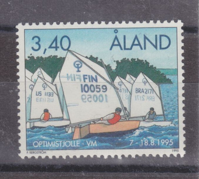 Åland 1995 Optimistijolla