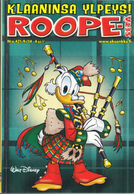 Roope-Setä N:o 421 (9/2014) Klaaninsa ylpeys!