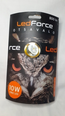 Ledforce 800lm 10w otsavalo (UUSI!)