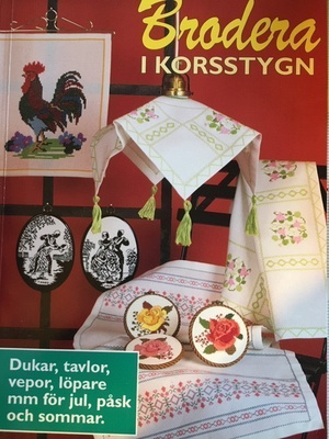 Ristipistomalleja Brodera i korsstygn