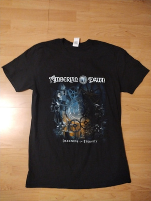 Amberian dawn darkness of eternity  t-paita koko M