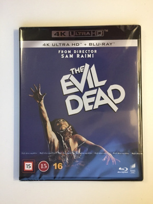 Evil Dead (4K Ultra HD + Blu-ray) 1981 (UUSI) Sam Raimi