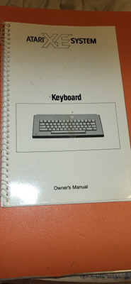 Atari xe system keyboard owner's manual