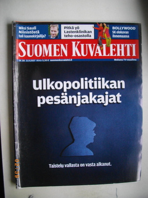 Suomen Kuvalehti Nro 38/2007 (26.10)