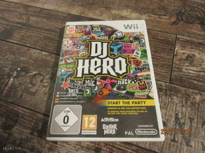 Wii DJ Hero CIB