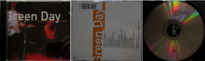 GREEN DAY: Live in Woodstock no: 2 - CD  [RARE GEMA  Edit.]