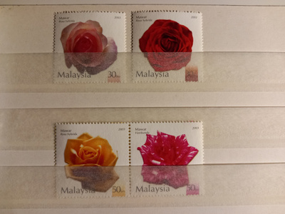 RUUSUT kukat sarja MALESIA 2003 **