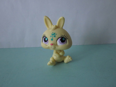 Littlest Pet Shop figuuri, keltainen pupu