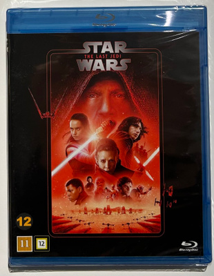 Star Wars : Episode 8 - The Last Jedi - Blu-ray ( uusi )