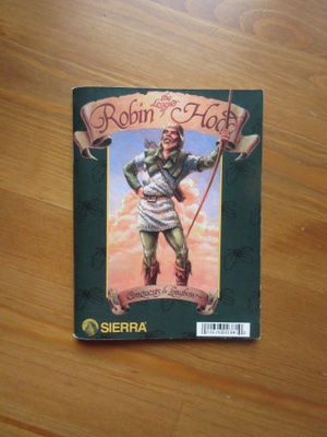 SIERRA: Robin Hood Conquests of Longbow HINT BOOK vihjekirja