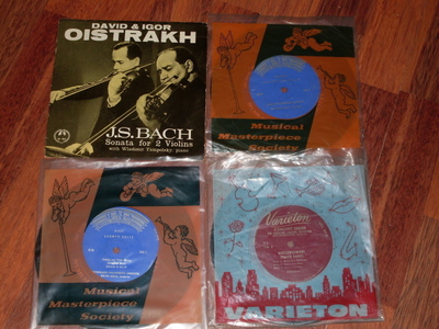 7" x 4kpl single klassinen EX to MINT- kunto