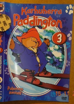 dvd, Karhuherra Paddington 3 [anime]