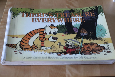 Bill Watterson : There's treasure everywhere ( k.po )