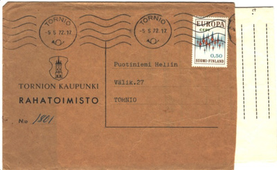 FIRMAK. TORNIO RAHATOIMISTO-TORNIO KIRJE MUKANA