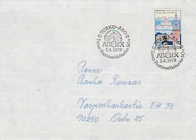 ERIKOISLEIMA , Turun Postimerkkikerho 50v, Turku 1.4.1979