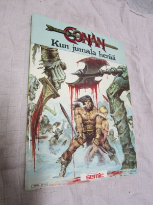 CONAN KUN JUMALA HERÄÄ : hienokuntoinen sarjis v 1986