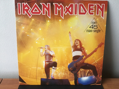 IRON MAIDEN: Running Free 12” Maxi-single