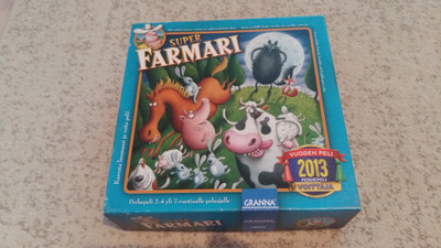 Super Farmari - lautapeli, hyväkuntoinen