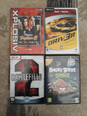 Pc cd rom pelejä