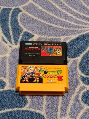 Bomberman 1 ja 2 Nintendo Famicom
