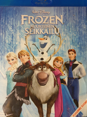 FROZEN HUURTEINEN SEIKKAILU BLU-RAY SUOMIPUHE