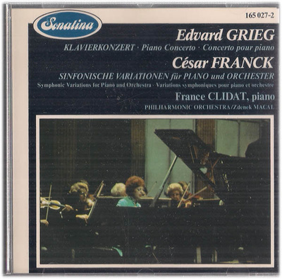 Grieg / Franck - Piano concerto - CD