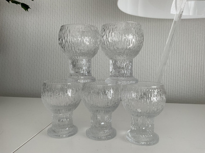 Iittala Kekkerit, Paukku 11 cl,  5 kpl